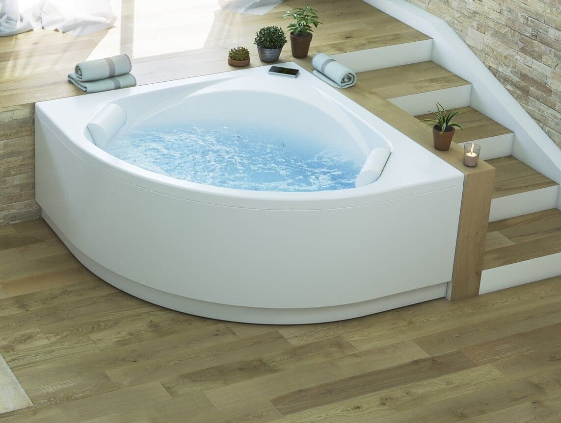 Photo du modèle Baignoire Balnéo d'angle KINÉDO OTEA