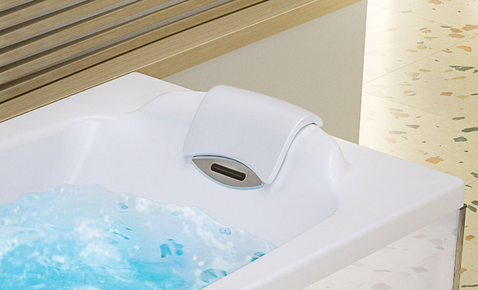 Coussin de tête FIDJI Blanc