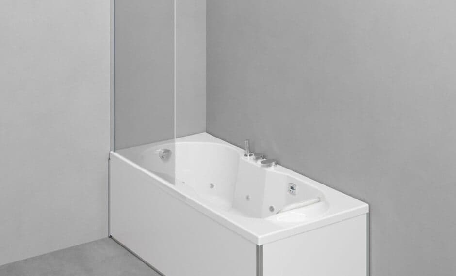 Pare-bain verre trempé